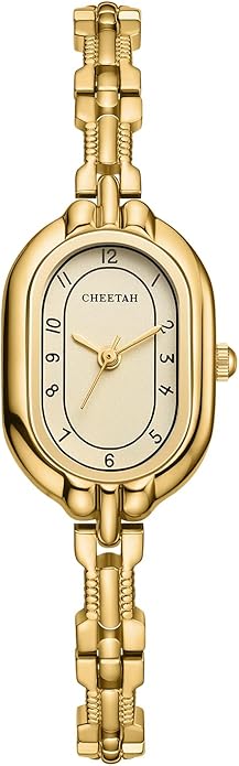 Women's Gold Dainty Bangle Watch Small Vintage Bracelet