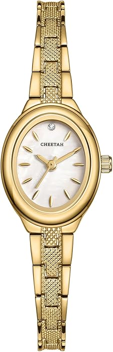 Women's Gold Dainty Watch with Classic Retro Bracelet