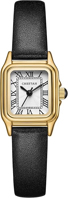 Women’s Leather Strap Watch, with Small Case